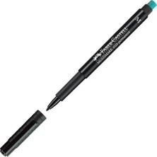 Faber-Castell 1525 Permanent Kalem (M) Renk - Siyah