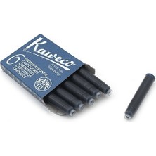 Kaweco Kartuş 6'lı Mavi - Siyah 10000258