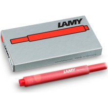 Lamy T10-K Kırmızı Mürekkep Kartuşu