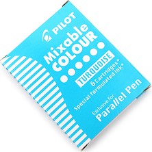 Pilot Mixable Colour Paralel Pen Kartuşu - Turkuaz