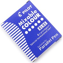 Pilot Mixable Colour Paralel Pen Kartuşu - Mavi