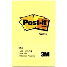 Post-It Yapışkanlı Not K. Sarı 51X76Mm 656