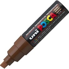 Uni-Ball Posca Poster Markör 8.0 Mm Renk - Kahve