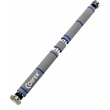 Cosfer Ayarlanabilir Kapı Barfiksi 80-130 Cm Gri