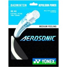 Yonex Bg Aerosonic(10M)Bad.Kordajı-Beyaz
