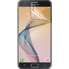 Microsonic Samsung Galaxy J7 Prime Kavisler Dahil Tam Ekran Kaplayıcı Şeffaf Koruyucu Film