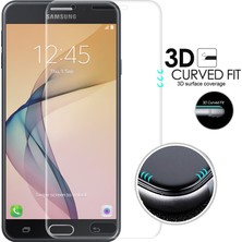 Microsonic Samsung Galaxy J7 Prime Kavisler Dahil Tam Ekran Kaplayıcı Şeffaf Koruyucu Film