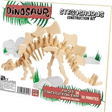 Professor Puzzle Stegosaurus, Ahşap Kit