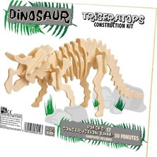 Professor Puzzle Trigeratops, Ahşap Kit