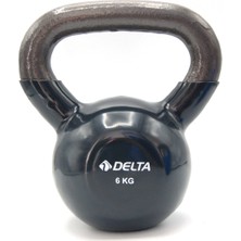 Delta 6 Kg. Çaydanlık Tipi Siyah Dambıl - Kettlebell