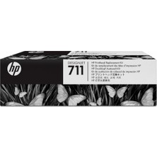 HP 711 C1Q10A CMYK Baskı Kafası / Hp Designjet T120 HP Designjet T520 Kartuş Kafası