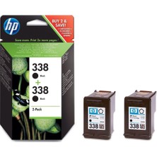 Hp 338 CB331E 2'li Paket Siyah Orjinal Kartuş