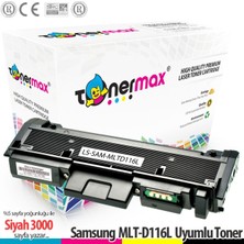 tonermax Samsung MLT-D116L / M2625 / M2626 / M2826 / M2876 / M2675 / M2825 / M2826 Muadil Toner
