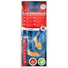 Sohlenwarmer Adhesive -Yapışkanlı Isıtıcı Tabanlık-L-8h