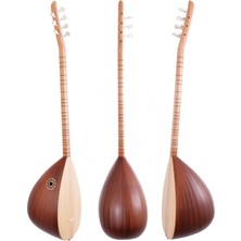 Bağlama Yaprak Maun Uzun Bymu+Kılıf Hediyeli