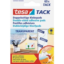 Tesa Tack Şeffaf Hamur Yapıştırıcı. 1paket = 60adet