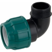 Poelsan 20 x 3 / 4 İnç Erkek Dirsek