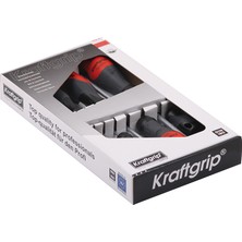 Kraftgrip Düz Uçlu Tornavida Takımı 8 Parça