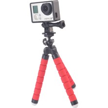 Microcase Sünger Ayaklı Akrobatik Cep Telefonu Ahtapot Tripod 3 Ayak