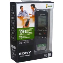 Sony Icd-Px333 4Gb Hafızalı Siyah Ses Kayıt Cihazı