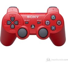 Sony Kırmızı PS3 Oyun Kolu - Wireless Controller
