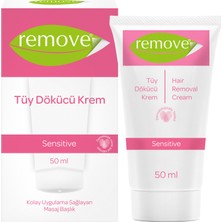 Remove Tüy Dökücü Krem Hassas 50Ml