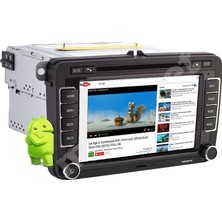 Tvet Amarok 2012 Android Navigasyon Dvd Teyp Double Multimedya