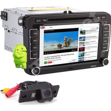 Tvet Jetta 2013 Android Navigasyon Dvd Teyp Double Multimedya