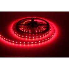 Tvet Şerit Led Dış Mekan 5 Metre Silikonlu 24 Volt Kırmızı