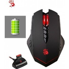 Bloody R80A LK Optik Core3 Aktif Metal Ayak 4000CPI Kablosuz Şarjlı Kablosuz Oyuncu Mouse