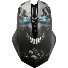 Bloody R80 GHOST LK Optik Multi Core Metal Ayak 4000CPI Şarjlı Kablosuz + Kablolu Oyuncu Mouse