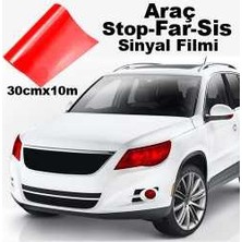 Automix Far Stop Filmi Kırmızı 30x10 Metre