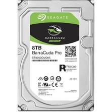 Seagate Barracuda Pro 8TB 3.5" 7200RPM 256MB Cache Sata 3 Sabit Disk ST8000DM005