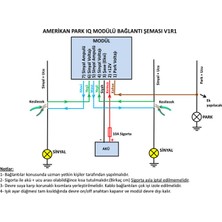 Nkt Ayarlı Amerikan Park Sinyal Modülü Her Araca Uygundur 1 Yıl Garantili