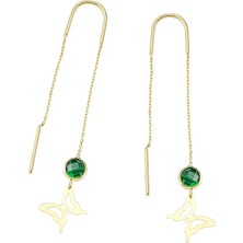 Glorria Altın Kelebek Küpe Cm0426