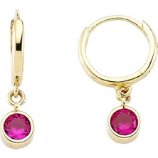 Glorria Altın Taşlı Küpe Cm0512