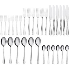 IKEA Martorp 30 Parça Çatal-Pasta Çatalı-Kaşık-Bıçak Seti