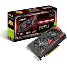 Asus EXPEDITION Nvidia GeForce GTX 1050 2GB OC 128Bit GDDR5 (DX12) PCI-E 3.0 Ekran Kartı EX-GTX1050-O2G