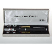 Anka Yeşil Lazer Pointer 50 Mw 15 Km Etkili (5 Başlıklı)