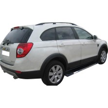 Spider Chevrolet Captiva Sirius Alüminyum Yan Koruma Siyah 2007 Üzeri Modeller