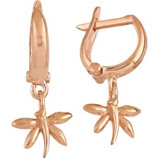 Argentum Concept Rose Gümüş Yusufçuk Küpe