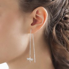 Argentum Concept Yusufçuklu Gümüş Zincir Küpe