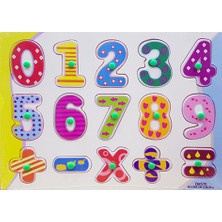 Wooden Toys Ahşap Tutmalı Puzzle - Şekilli Matematik İşlemleri