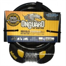 Onguard 8031Glo Doberman Şifresli Sarmal Kilit