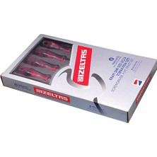 İzeltaş Tornavida Seti Kraft 8'Li Düz Uçlu