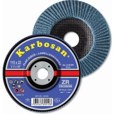 Karbosan Flap Zirkonyum 115X22 Mm 120 Kum