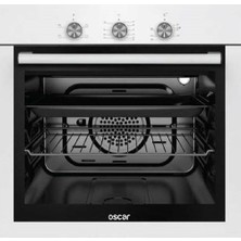 Simfer Oscar 8065 Beyaz 5 Fonksiyon Statik Ankastre Fırın