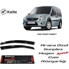 Sunplex Ford Transit Connect Sunplex Mugen Tip 2'Li Cam Rüzgarlığı