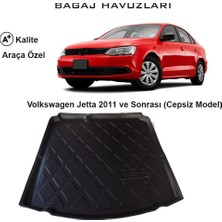 Gün-San Volkswagen Jetta 2011 Ve Sonrası 3D Bagaj Havuzu (Cepsiz Model)