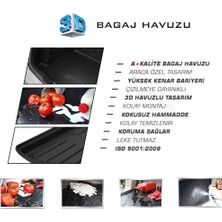 Gün-San Volkswagen Jetta 2011 Ve Sonrası 3D Bagaj Havuzu (Cepsiz Model)